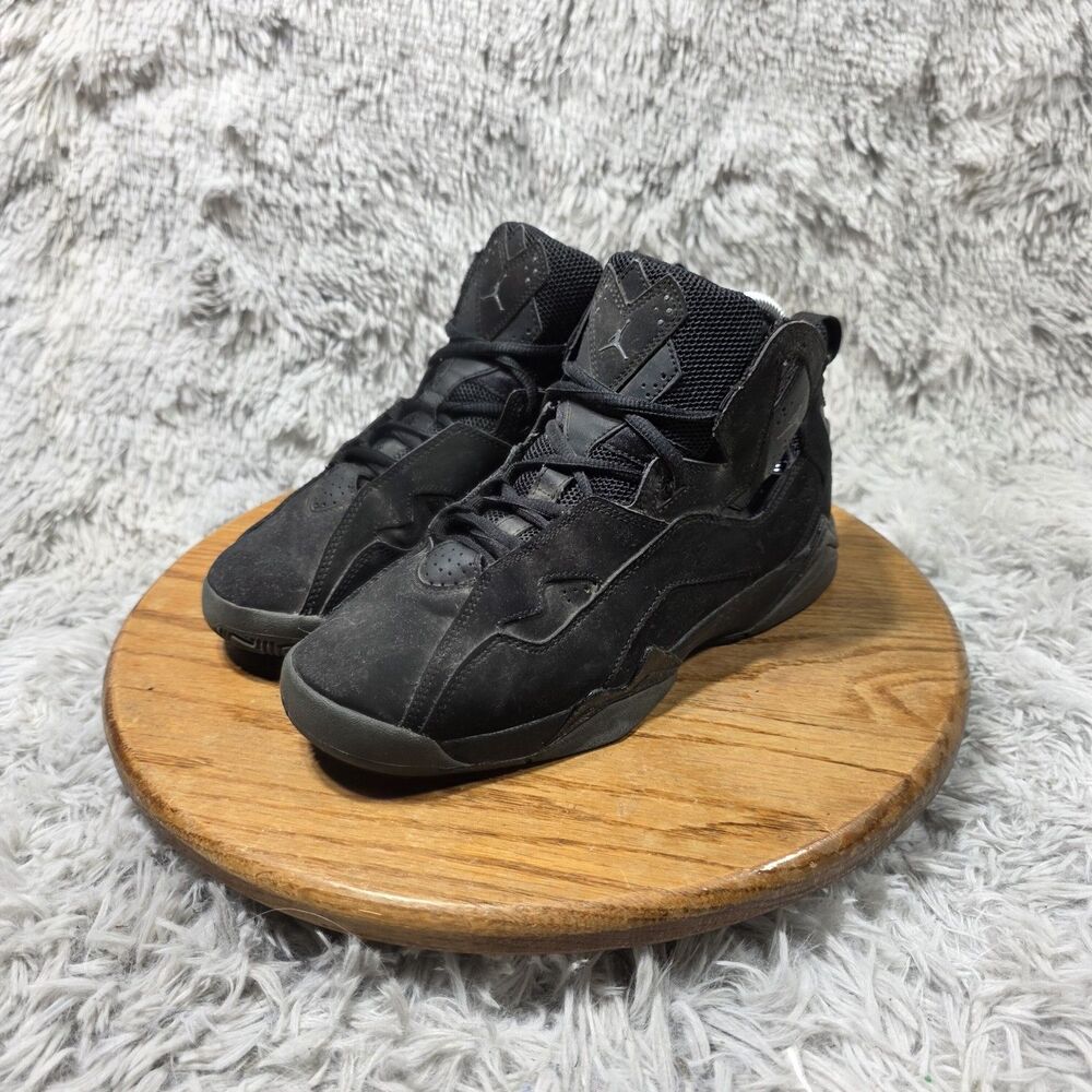 2016 Nike Air Jordan True Flight Mens Size 7Y Black Basketball Shoes 343795-013